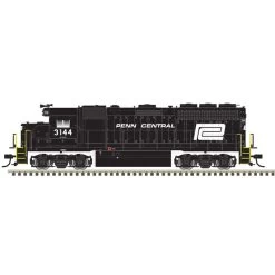 Atlas 40005263 Master N Silver EMD GP40, Standard DC, Penn Central #3144