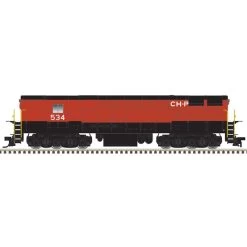 Atlas 40005380 Master N FM H24-66 Train Master, Silver Standard DC, Chihuahua Pacific #534
