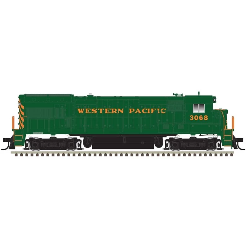 Atlas 10004283 Master HO GE U30B, Gold, ESU LokSound DCC Sound, Western Pacific #3068 1 Atlas 10004283 Master HO GE U30B, Gold, ESU LokSound DCC Sound, Western Pacific #3068