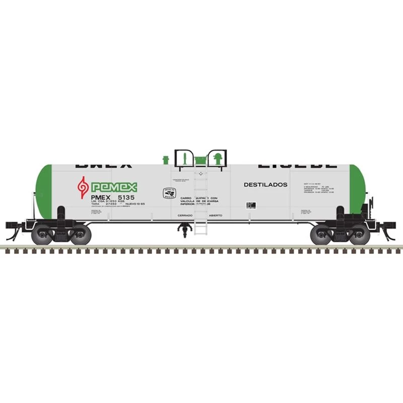 Atlas 50006314 N Master 20,700 Gallon Tank Car, Pemex #5146 1 Atlas 50006314 N Master 20,700 Gallon Tank Car, Pemex #5146