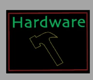 Miniatronics 75-E42-01 HO Animated Sign, "Hardware"