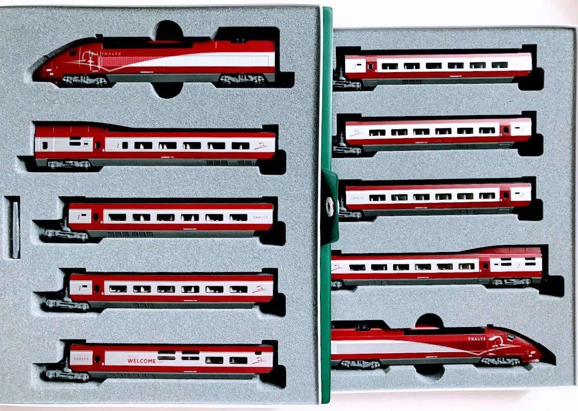 Kato 10-1658 N Thalys PBKA 10 Car Set 2 Kato 10-1658 N Thalys PBKA 10 Car Set - Image 2