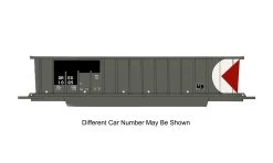 Intermountain 47110-05, HO Scale Bathtub Coal Gondola, DREX Ex-CP #1021