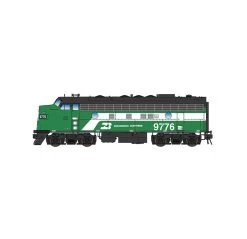 InterMountain N Scale EMD F7A Std. DC, BN Hockey Stick #9790, 69248-04