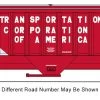 InterMountain 453122-04, HO Scale 4750 Cu. Ft. Rib-Sided 3-Bay Covered Hopper, NOKL Patch #822467