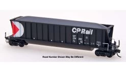 Intermountain 67101-89, N Scale Bathtub Coal Gondola, CP Multimark Black #350257