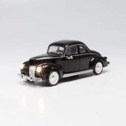 Woodland Scenics O Scale 785-5971 Midnight Ride - Just Plug(R) Lighted Vehicle, Black