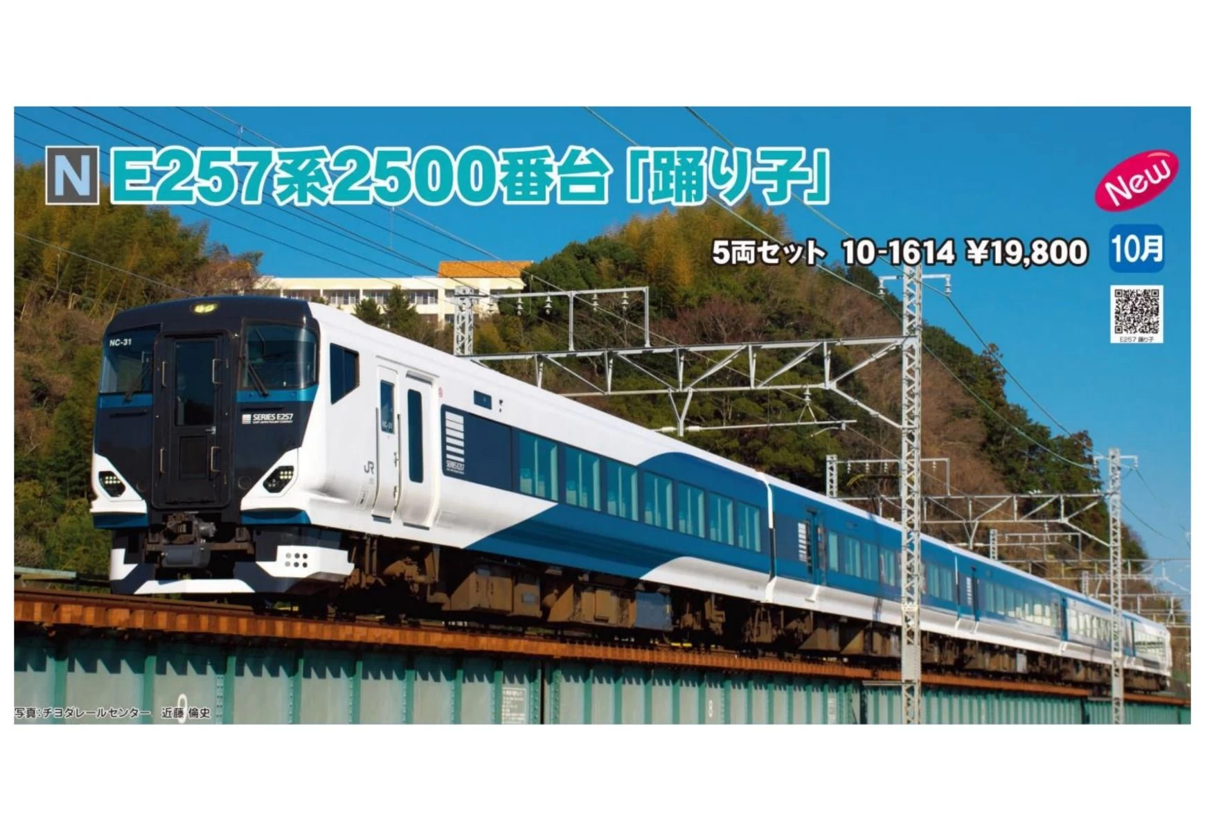 KATO 10-1614 N Scale Series E257-2500 ODORIKO 5-Car Set, Standard DC 1 KATO 10-1614 N Scale Series E257-2500 ODORIKO 5-Car Set, Standard DC