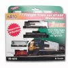 Kato 106-6273-DCC, N Scale Starter Series Freight Train Set With DCC, EMD F7, ATSF Bluebonnet