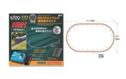 Kato 3-105 HO Unitrack HM1 Basic Oval Track Set With Power Pack SX