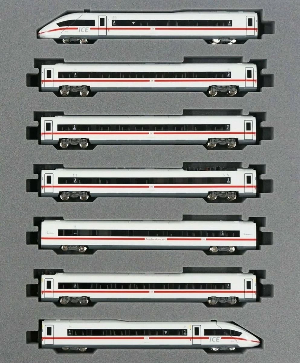 Kato 10-1512A-ZIMO, N Scale DB ICE4 7-Car Basic Set, With Pre-Installed ZIMO Sound & DCC 2 Kato 10-1512A-ZIMO, N Scale DB ICE4 7-Car Basic Set, With Pre-Installed ZIMO Sound & DCC - Image 2