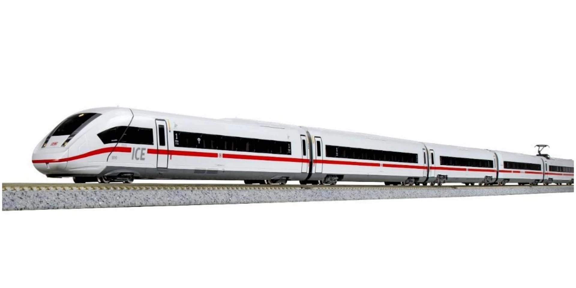 Kato 10-1512A-ZIMO, N Scale DB ICE4 7-Car Basic Set, With Pre-Installed ZIMO Sound & DCC 1 Kato 10-1512A-ZIMO, N Scale DB ICE4 7-Car Basic Set, With Pre-Installed ZIMO Sound & DCC