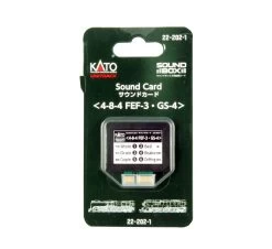 Kato 22-202-1, Soundbox Sound Card, FEF-3 And GS-4 Heavy Steam