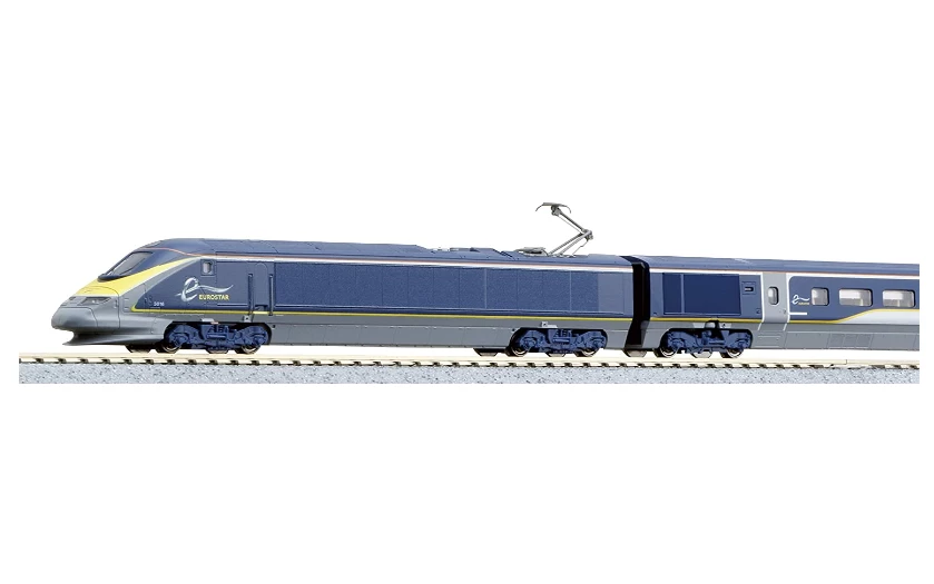 Kato 10-1297, N Scale Eurostar New Color 8-Car Basic Set