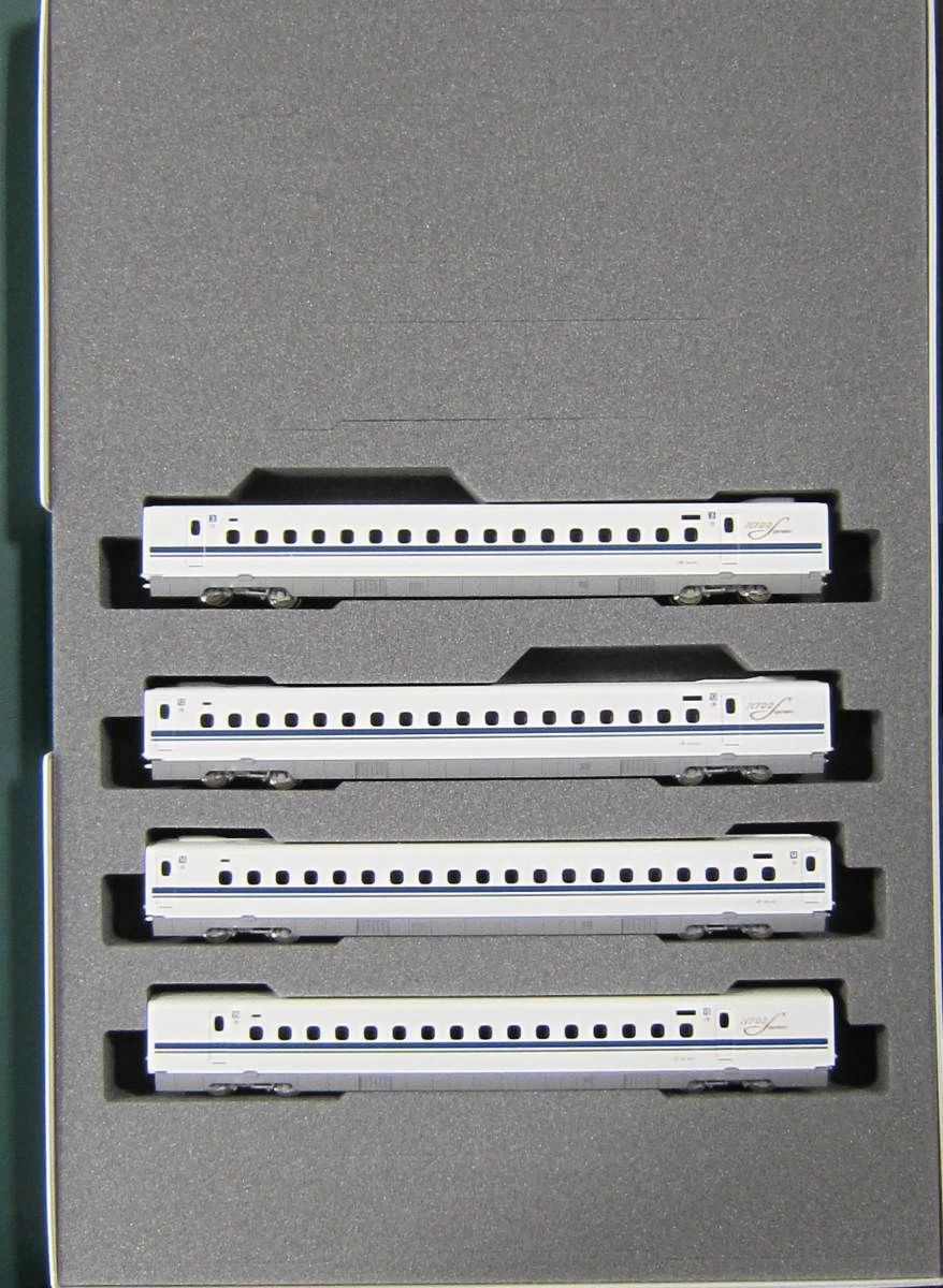 Kato 10-1698, N Scale Series N700S Shinkansen NOZOMI 4-Car Add-On Set A 1 Kato 10-1698, N Scale Series N700S Shinkansen NOZOMI 4-Car Add-On Set A