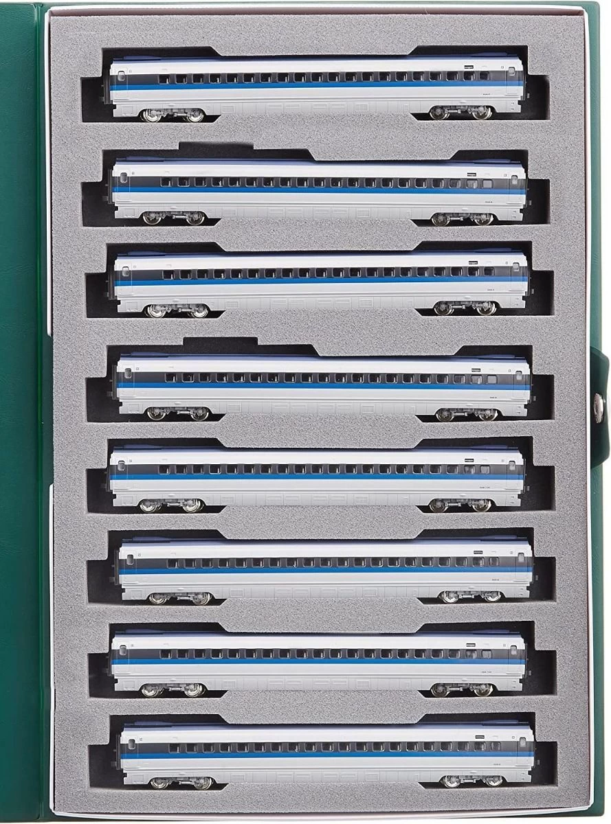 Kato 10-1795, N Scale Series 500 Shinkansen Bullet Train NOZOMI 8-Car Add-On Set 1 Kato 10-1795, N Scale Series 500 Shinkansen Bullet Train NOZOMI 8-Car Add-On Set