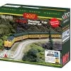 Kato 106-0046, N Scale Chicago & Northwestern 400 Starter Set, With EMD E8 & 5 Pullman Bi-Level Cars, Unitrack Oval & Power Pack