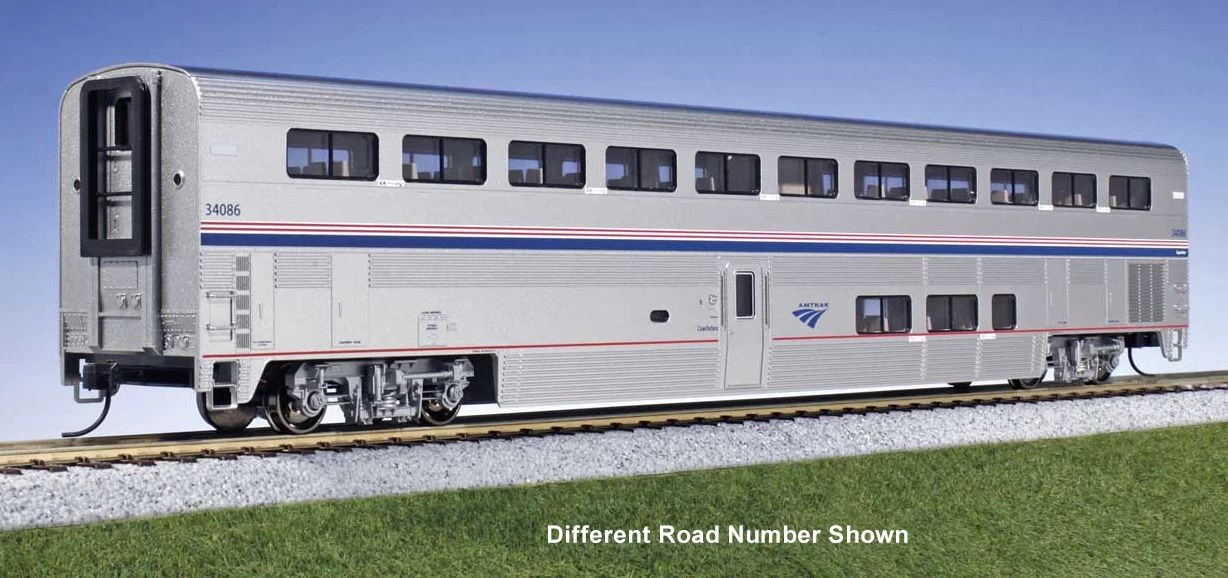 Kato 35-6057 HO Scale Amtrak Superliner I Coach, Phase VI, #34041 1 Kato 35-6057 HO Scale Amtrak Superliner I Coach, Phase VI, #34041