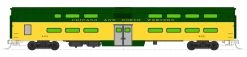 Kato 106-104-LS, N Scale C&NW EMD E8A #5022-A, ESU LokSound DCC, & Pullman Bi-Level 400 Train, 6 Unit Set -Attack Train kato n cnw 400 buffett 1 1