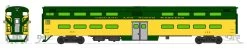 Kato 106-104-LS, N Scale C&NW EMD E8A #5022-A, ESU LokSound DCC, & Pullman Bi-Level 400 Train, 6 Unit Set -Attack Train kato n cnw 400 cabcar 1 1