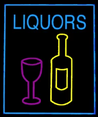 Miniatronics 75-E40-01 HO Animated Sign, "Liquors"
