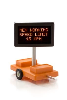 Miniatronics 85-003-01 HO Highway Sign, "Men Working Speed Limit 15 MPH" 1 Miniatronics 85-003-01 HO Highway Sign, "Men Working Speed Limit 15 MPH"