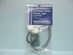 Miniatronics 100-NS1-01 Simulated Strobe, White
