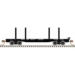 Atlas 50006292 N Master 45ft Logging Flatcar, Northern Pacific #120549