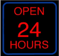 Miniatronics 75-E17-01 HO Animated Sign, "Open 24 Hours"