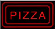 Miniatronics 75-E18-01 Ho Animated Sign, "Pizza"