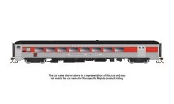 134018 Rapido HO New Haven Stainless Steel County Car, #219 Bronx County In McGinnis Scheme No Skirts