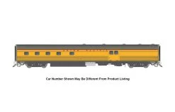 Rapido 114042 HO Budd Baggage Dorm UP Union Pacific #6001
