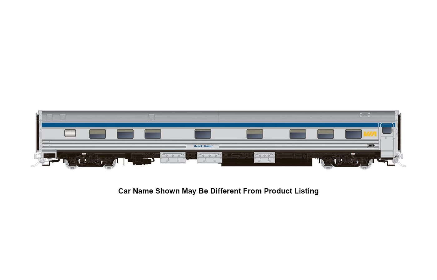 Rapido 119015 HO Budd Manor Sleeper VIA Rail Original Scheme Amherst Manor