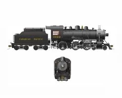 Rapido 602503 HO D10h 4-6-0 Ten Wheeler, With ESU LokSound DCC, CPR Freight #1022