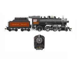 Rapido 602010 HO D10j 4-6-0 Ten Wheeler, Standard DC, CPR Passenger #962