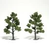 Woodland Scenics 785-1512 Ready-Made "Realistic Trees" - Deciduous - 5 To 6" 12.7 To 15.2cm Pkg(2), Light Green