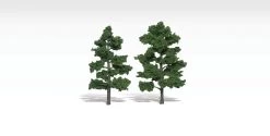 Woodland Scenics 785-1516 Ready-Made "Realistic Trees" - Deciduous - 6 To 7" 15.2 To 17.8cm Pkg(2), Medium Green