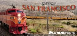 WalthersProto 920-831, HO Scale City Of San Francisco Deluxe 12-Car Consist #1