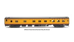 WalthersProto 920-9812, HO Scale 85ft PS 6-6-4 Sleeper, UP, Standard W Decals, Armour Yellow Scheme